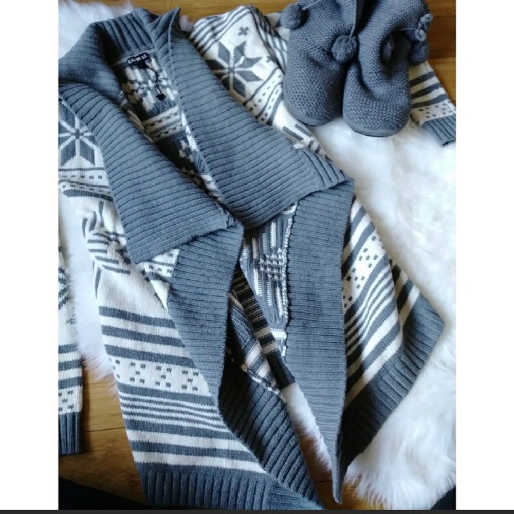 Express fair isle Cardigan